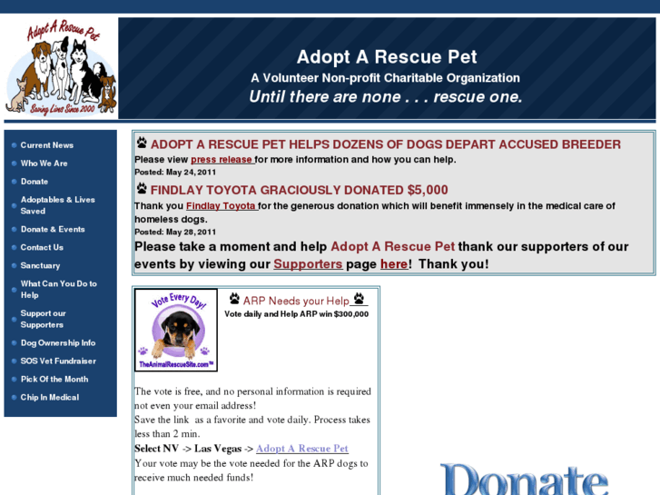 www.adoptarescuepet.com