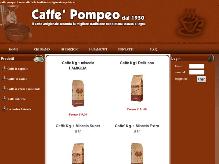 www.caffepompeo.it