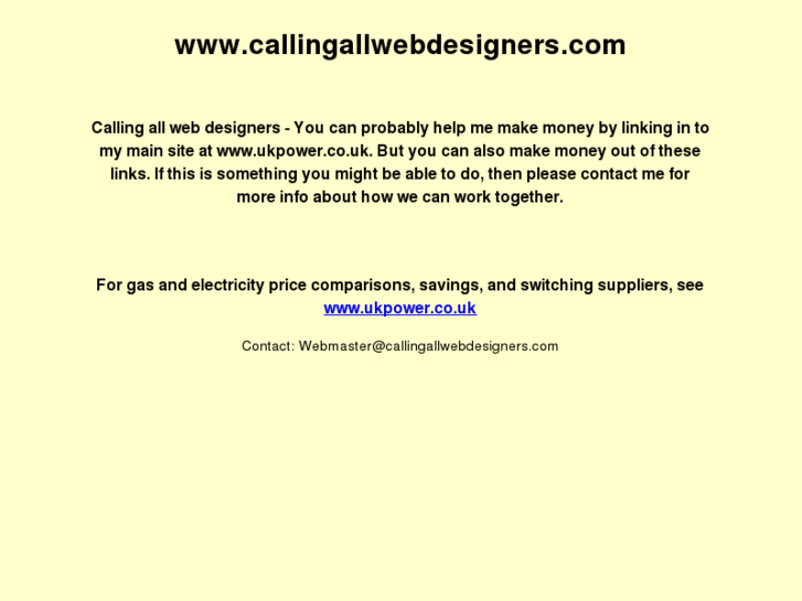 www.callingallwebdesigners.com