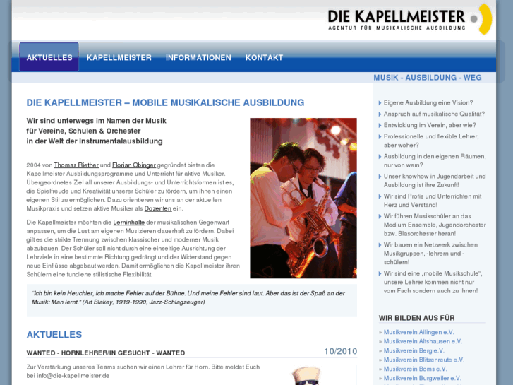 www.die-kapellmeister.de