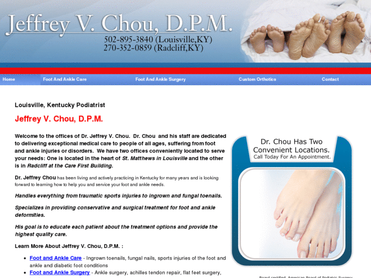 www.drchoufeet.com