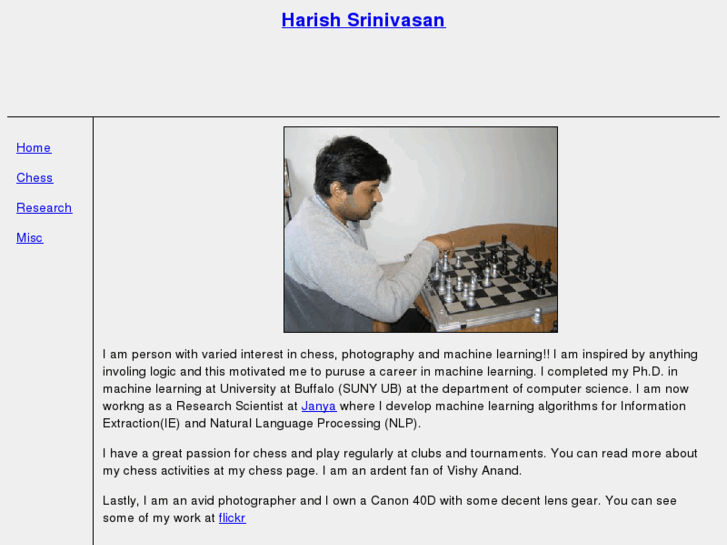 www.harishsrinivasan.com