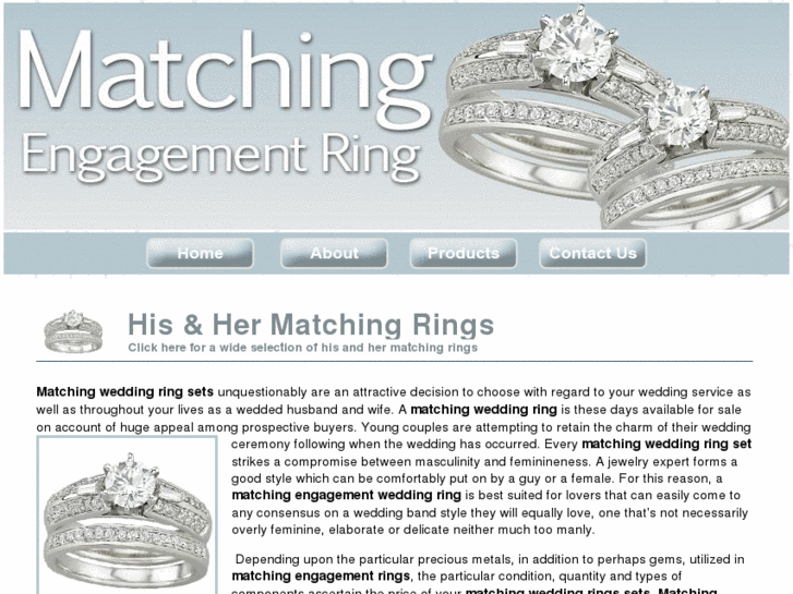 www.matchingengagementring.com