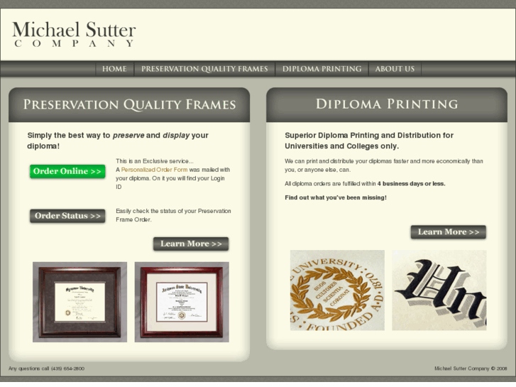 www.michaelsutterframes.com