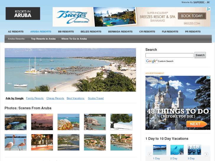 www.resortsinaruba.net