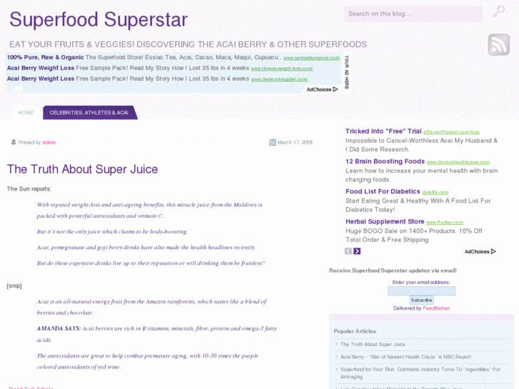 www.superfoodsuperstar.com