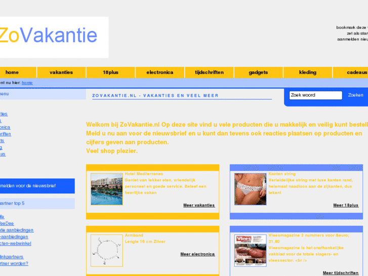 www.zovakantie.nl