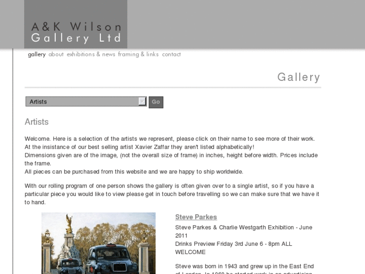 www.akwilsongallery.co.uk