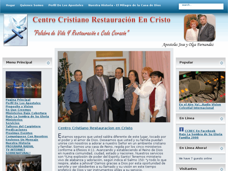 www.centrocristianorestauracionencristo.com