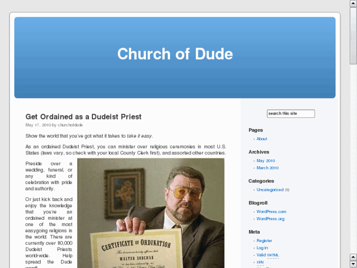 www.churchofdude.com