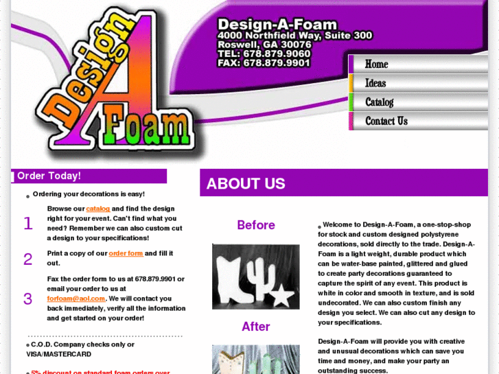 www.design-a-foam.com