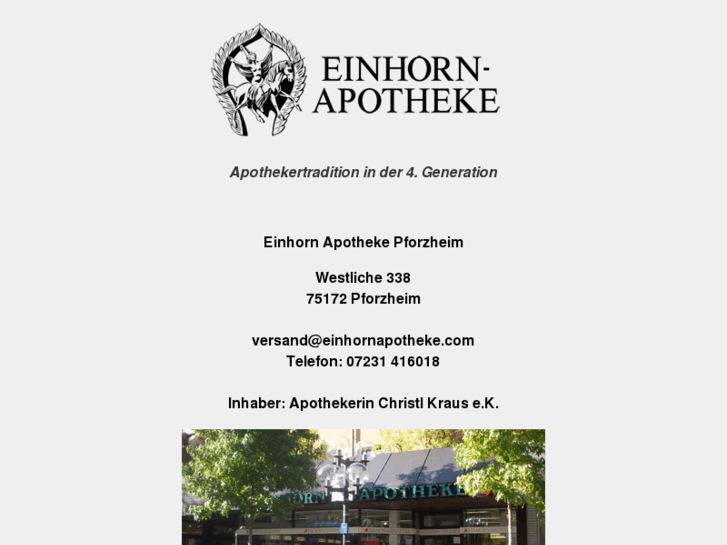 www.einhornapotheke.com