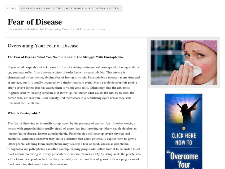 www.fearofdisease.com