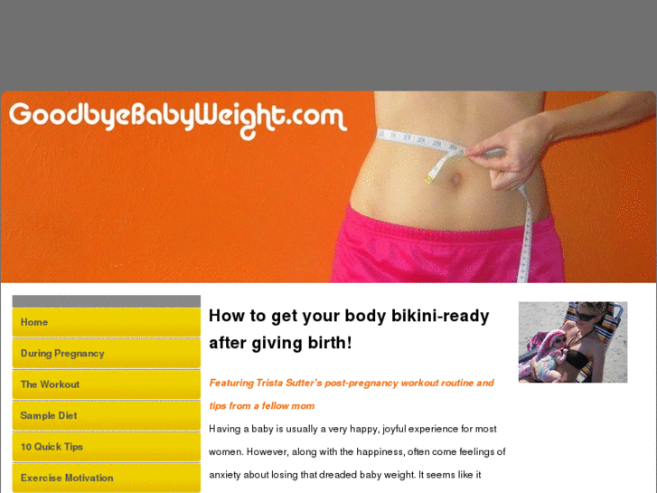 www.goodbyebabyweight.com