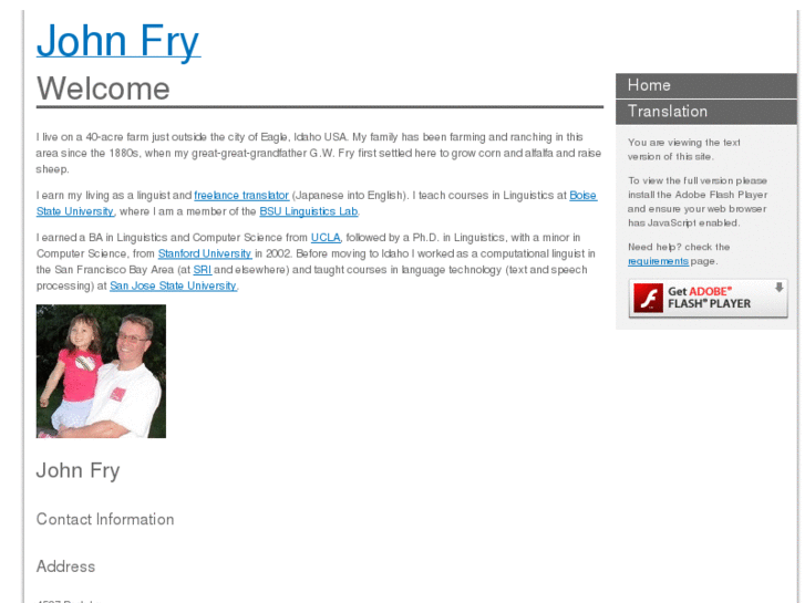 www.johnfry.org