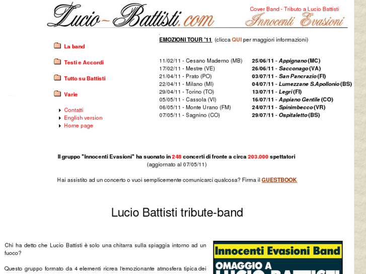 www.lucio-battisti.com