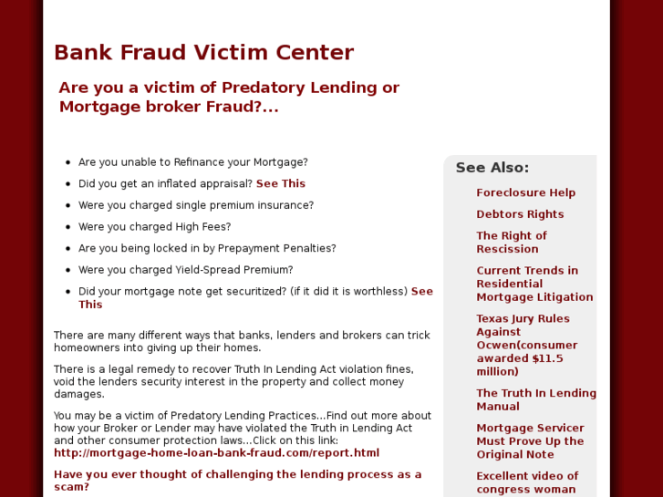 www.mortgage-home-loan-bank-fraud.com