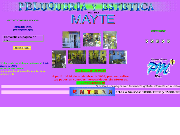 www.peluqueriamayte.com