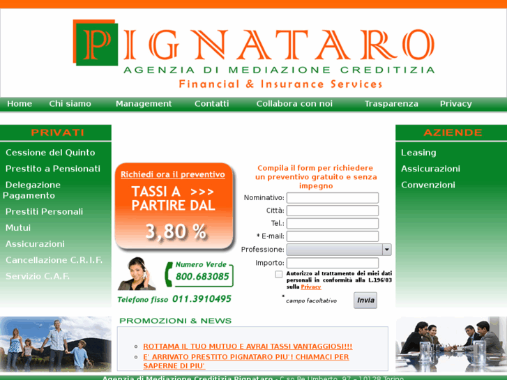 www.pignataroagenzia.it