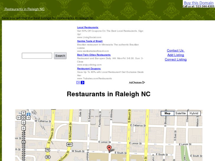 www.restaurantsinraleighnc.com