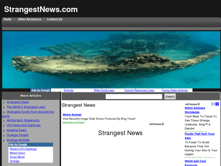 www.strangestnews.com