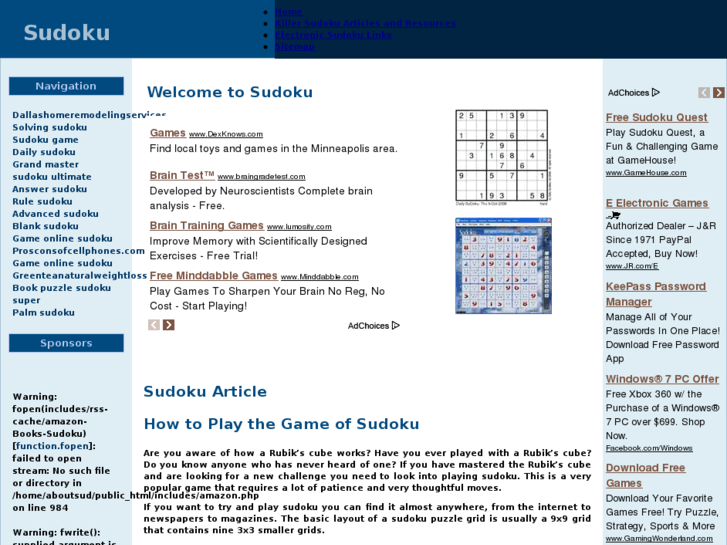 www.about-sudoku.com