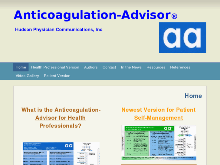 www.anticoagulation-advisor.com