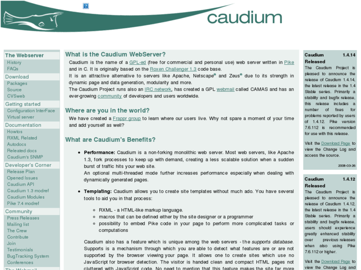 www.caudium.net