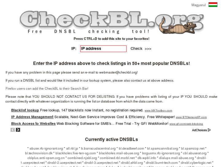 www.checkbl.org