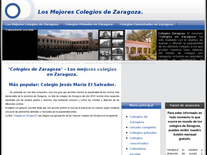 www.colegiosdezaragoza.com