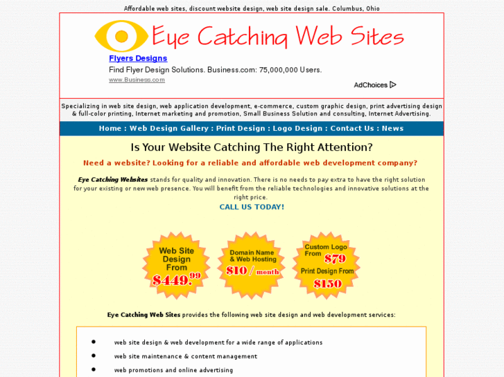 www.eyecatchingwebsites.com