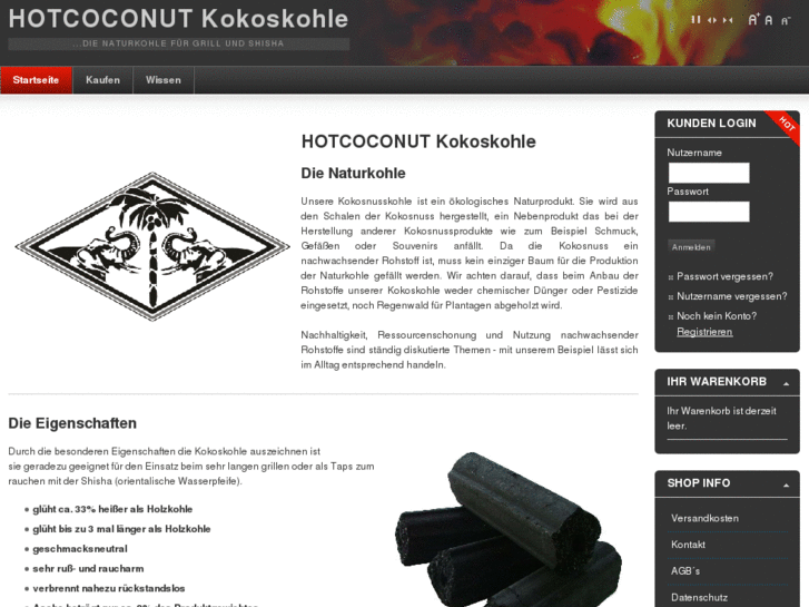 www.hotcoconut-kokoskohle.de