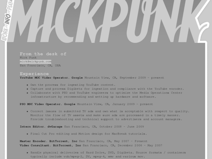 www.mickpunk.com