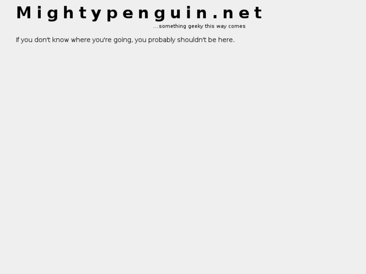 www.mightypenguin.net