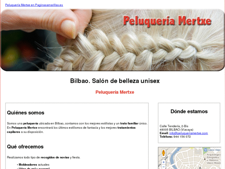 www.peluqueriamertxe.com