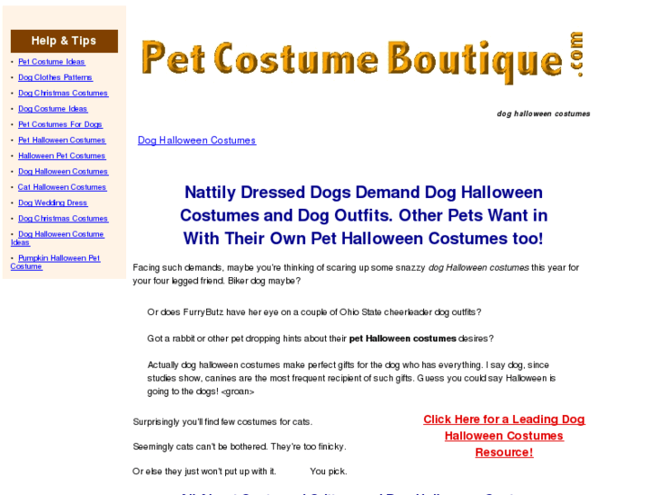 www.pet-costume-boutique.com