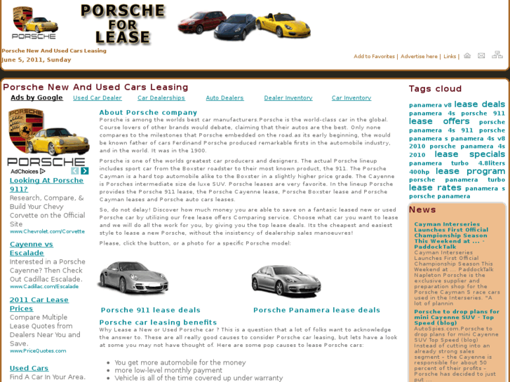 www.porscheforlease.com