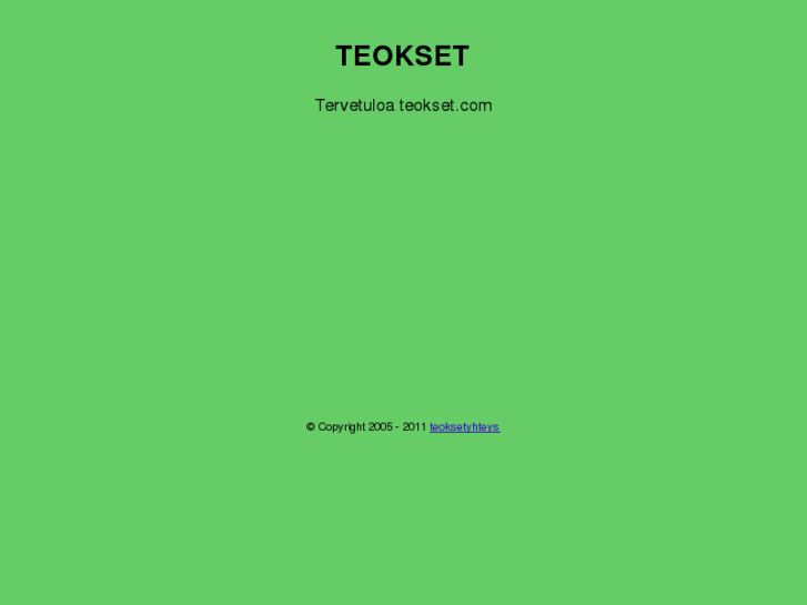 www.teokset.net