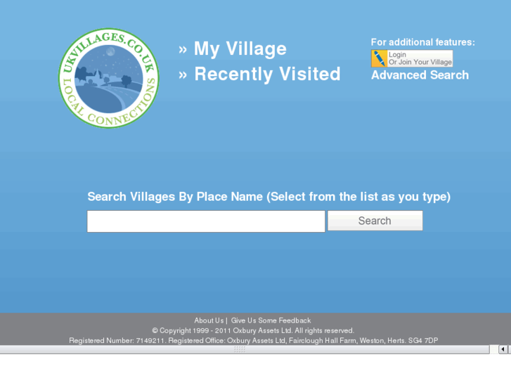 www.ukvillages.co.uk