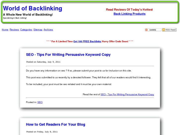 www.worldofbacklinking.com