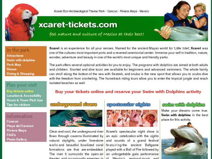 www.xcaret-tickets.com