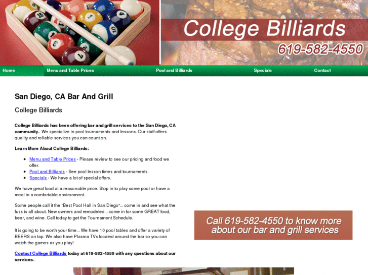 www.collegebilliardssandiego.com