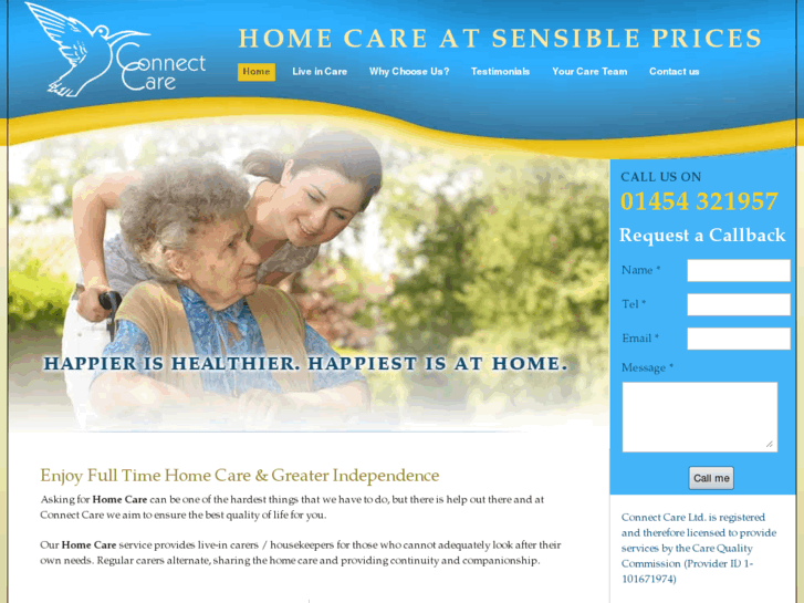 www.connectcare.co.uk