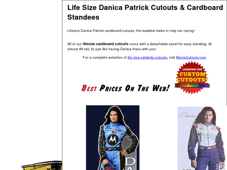 www.danicapatrickcutouts.com