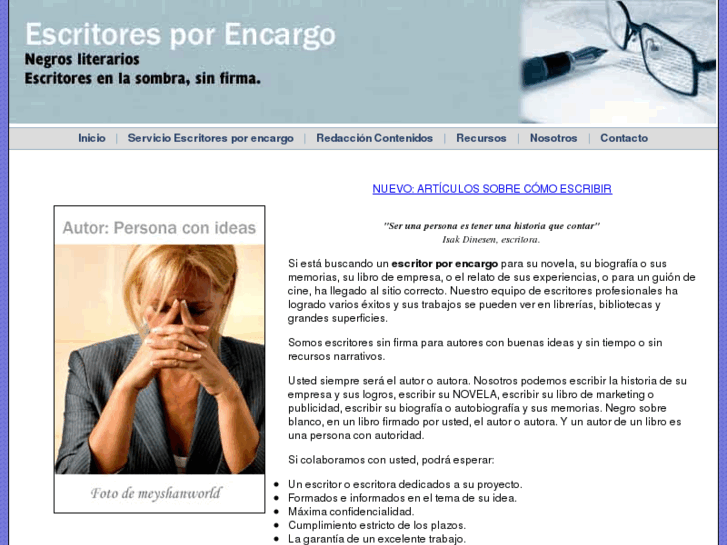 www.escritoresporencargo.com