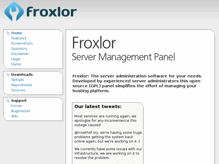 www.froxlor.net