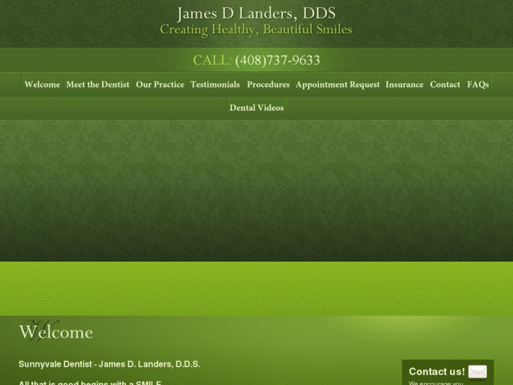 www.jameslandersdds.com