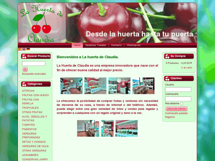 www.lahuertadeclaudia.es