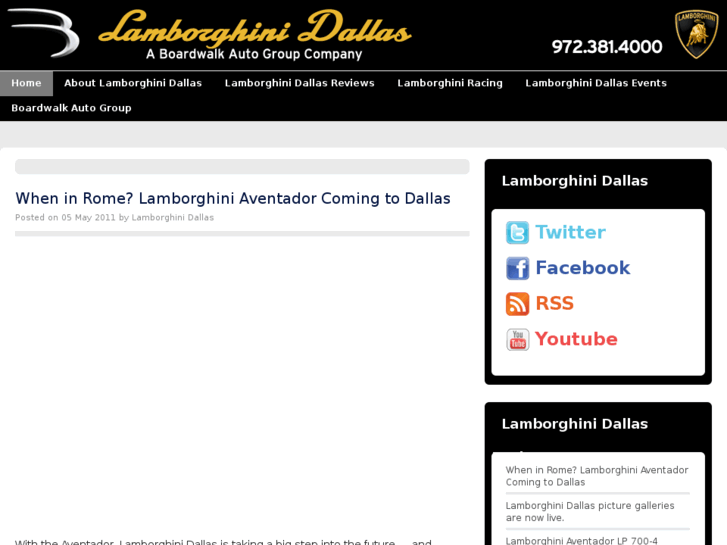 www.lamborghinidallastexas.com