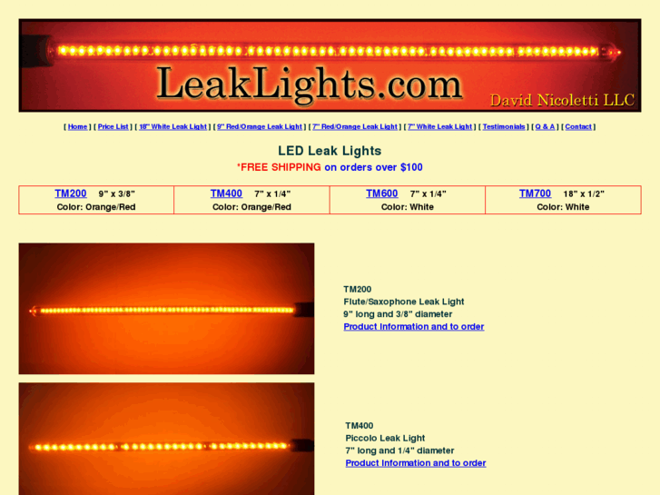 www.leaklights.com